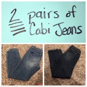 2 pairs of Cabi Jeans